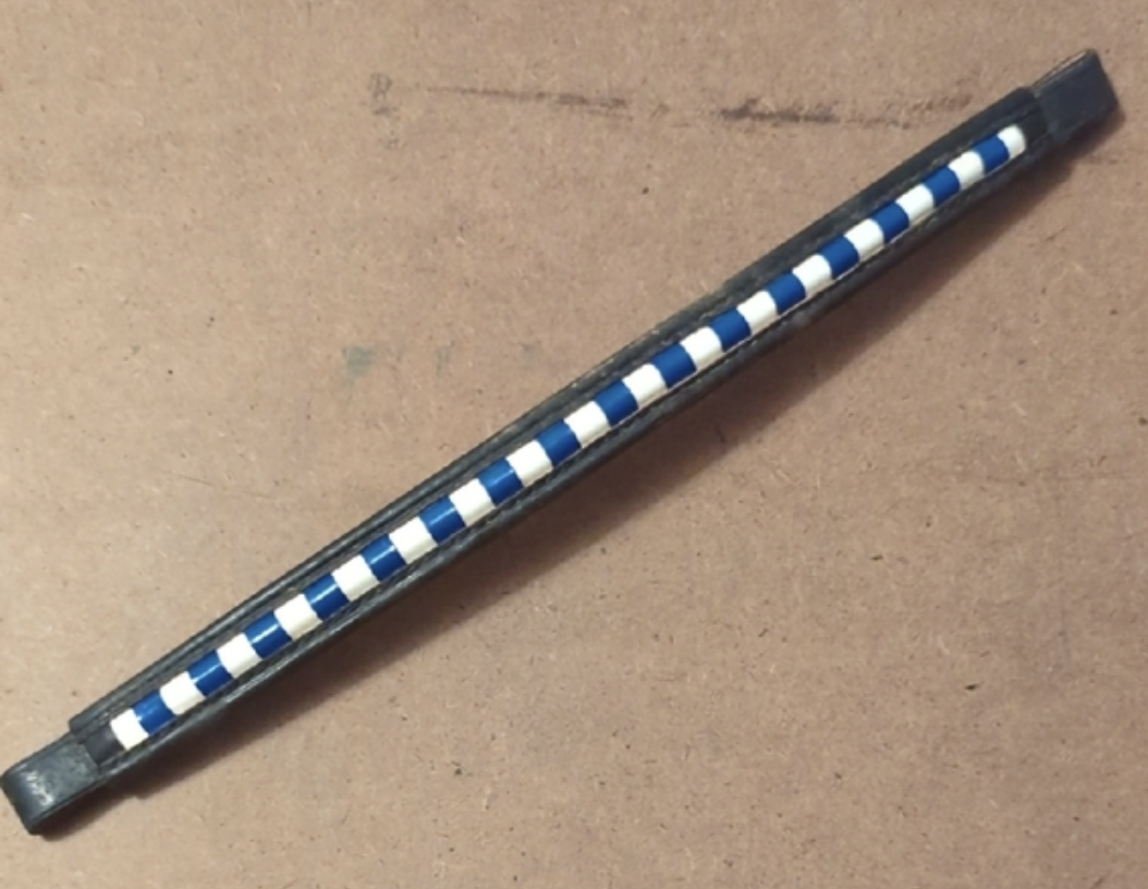 Blue & White Checkered Browband