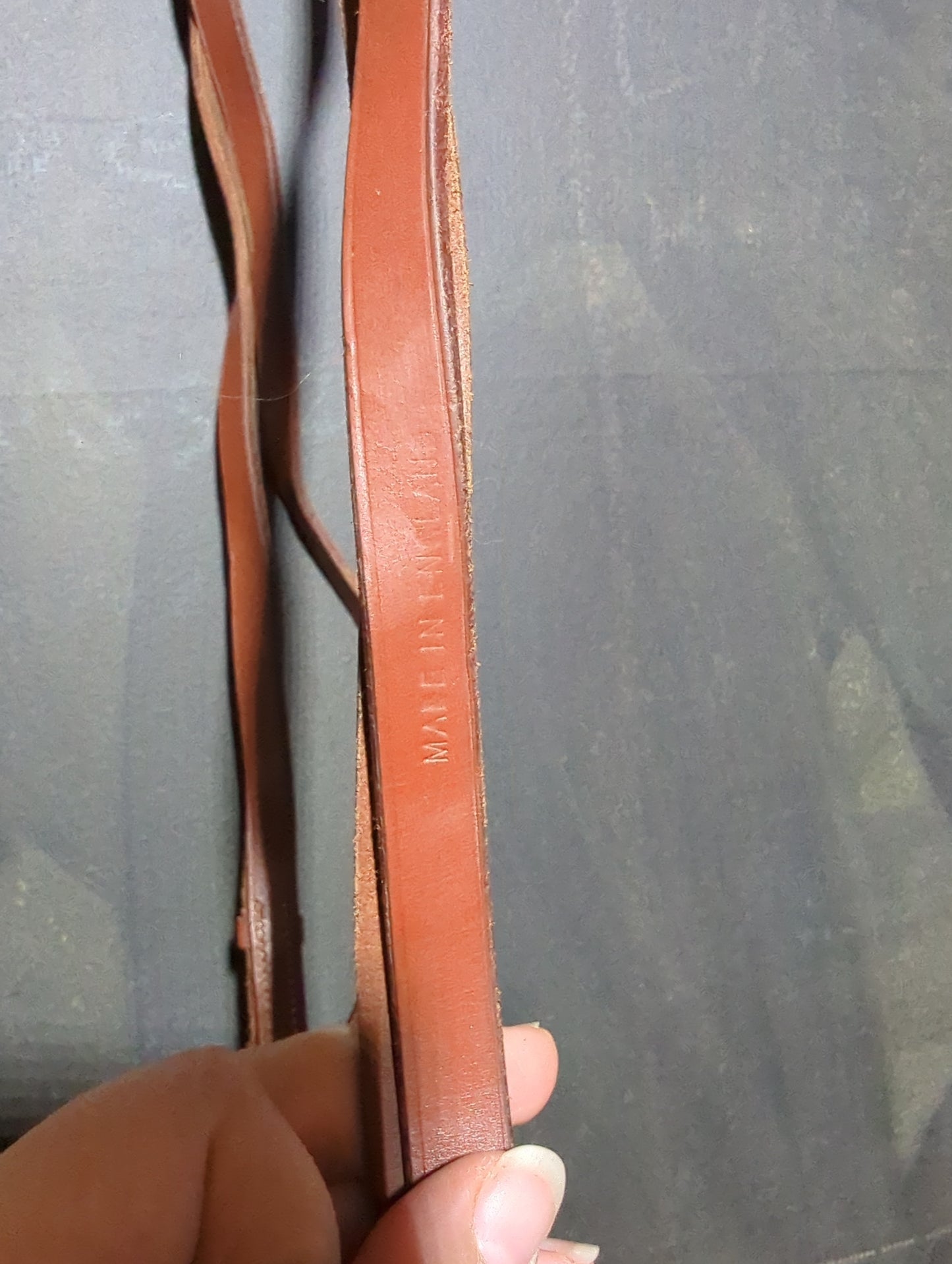 Brown Leather Reins