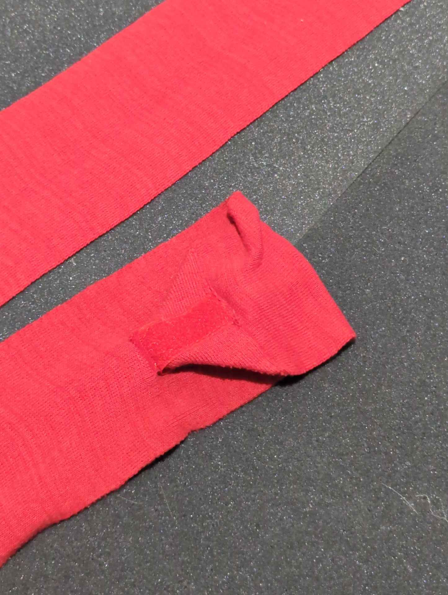 Red Cotton Leg Wraps