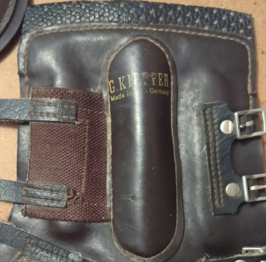 G. Kieffer buckle spilt boots