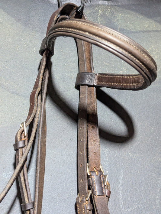 Campbell England Drop Noseband Bridle