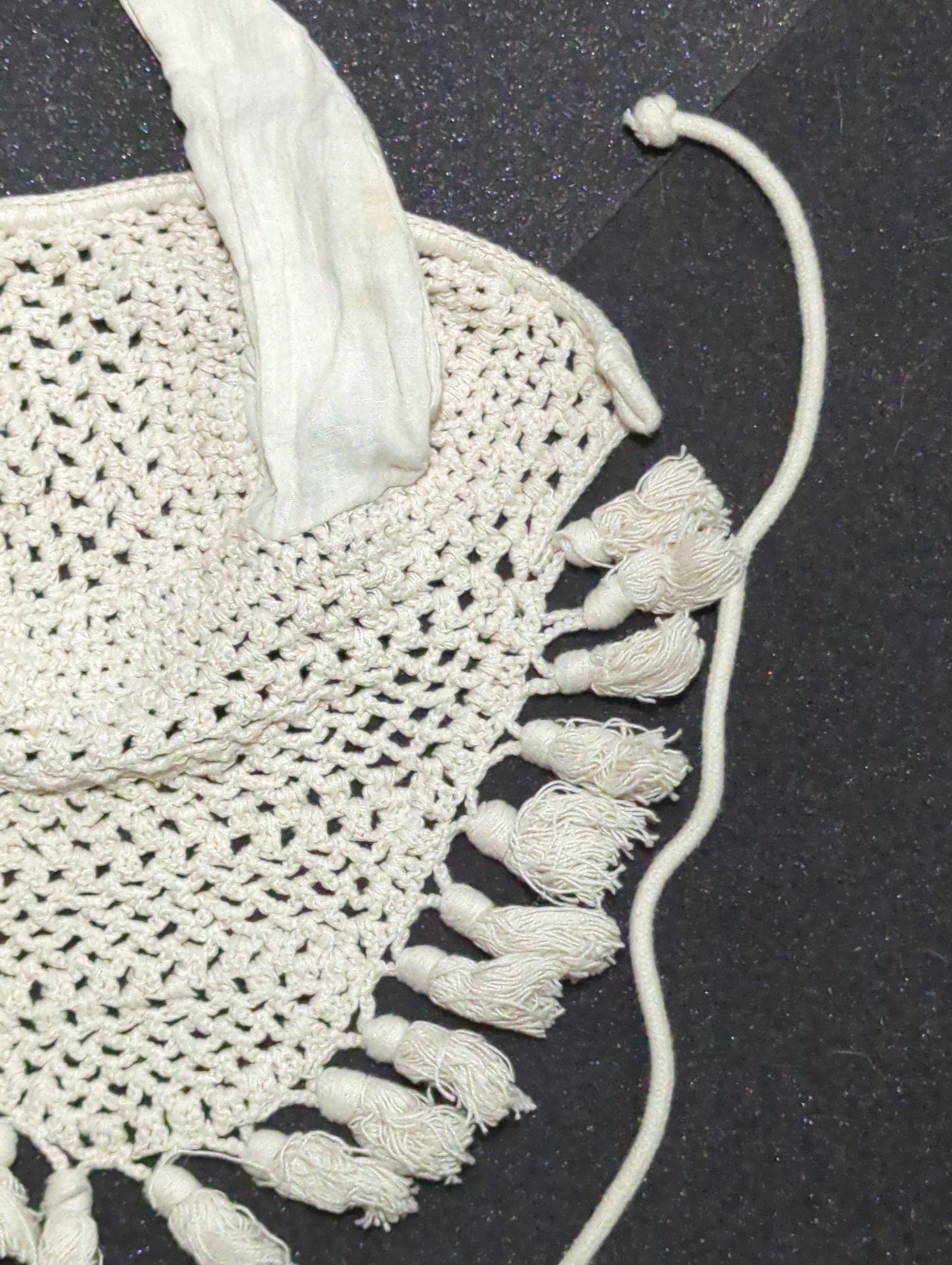 Crochet White Fly Bonnet